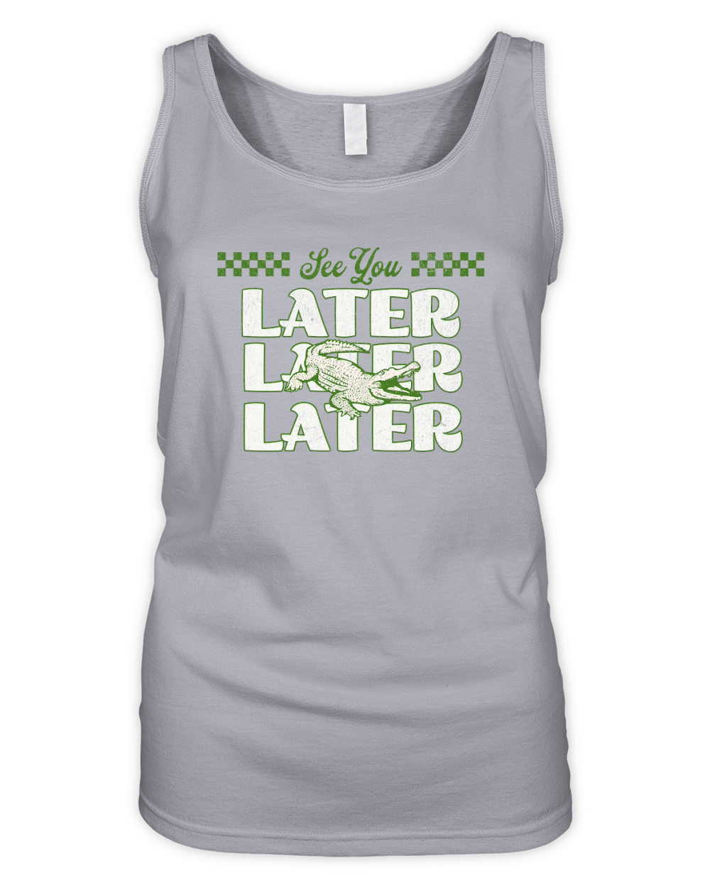See you later alligator boy Organic Women's Tank Top
