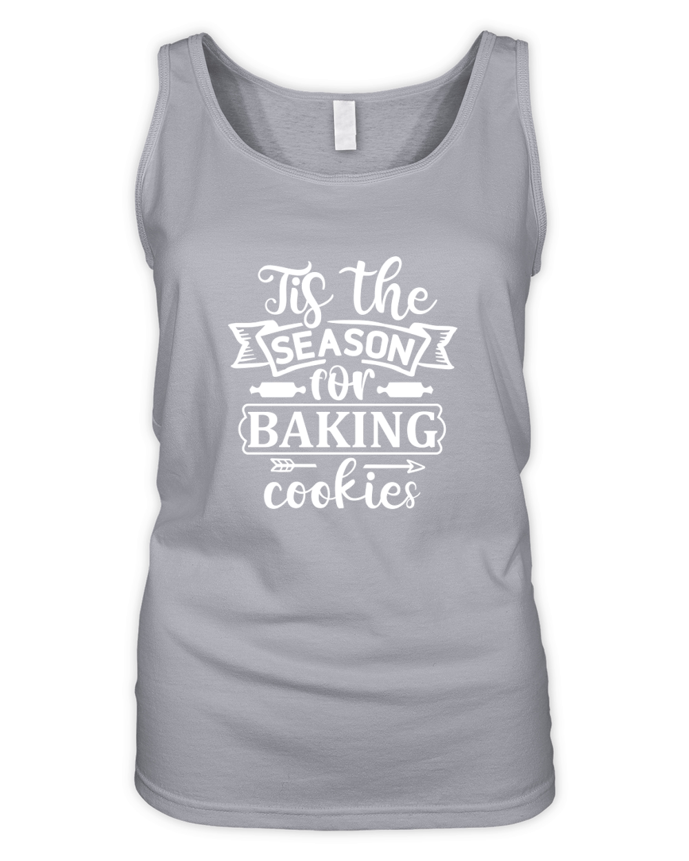 Tis the season for baking cookies Organic Women's Tank Top