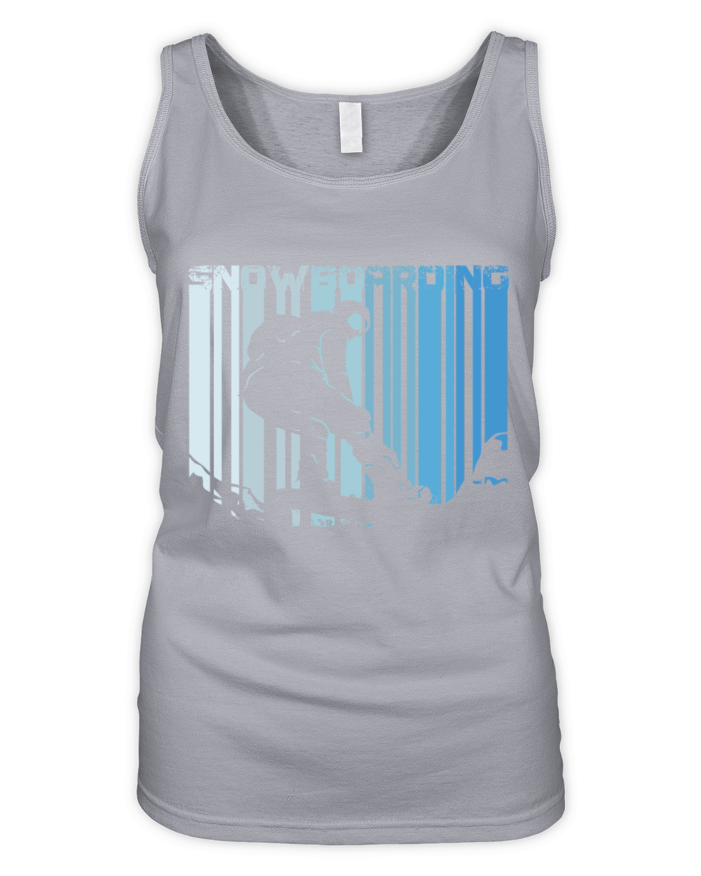Vintage Snowboarding Organic Women's Tank Top