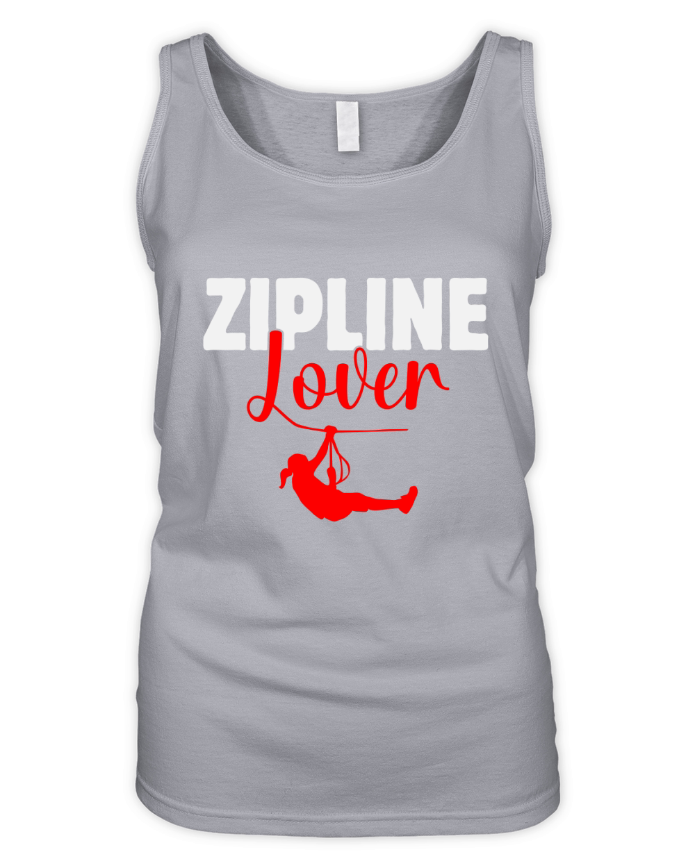 Ziplining Lover Sayings Zipline Sports Hobby Tank Top Organic Women's Tank Top