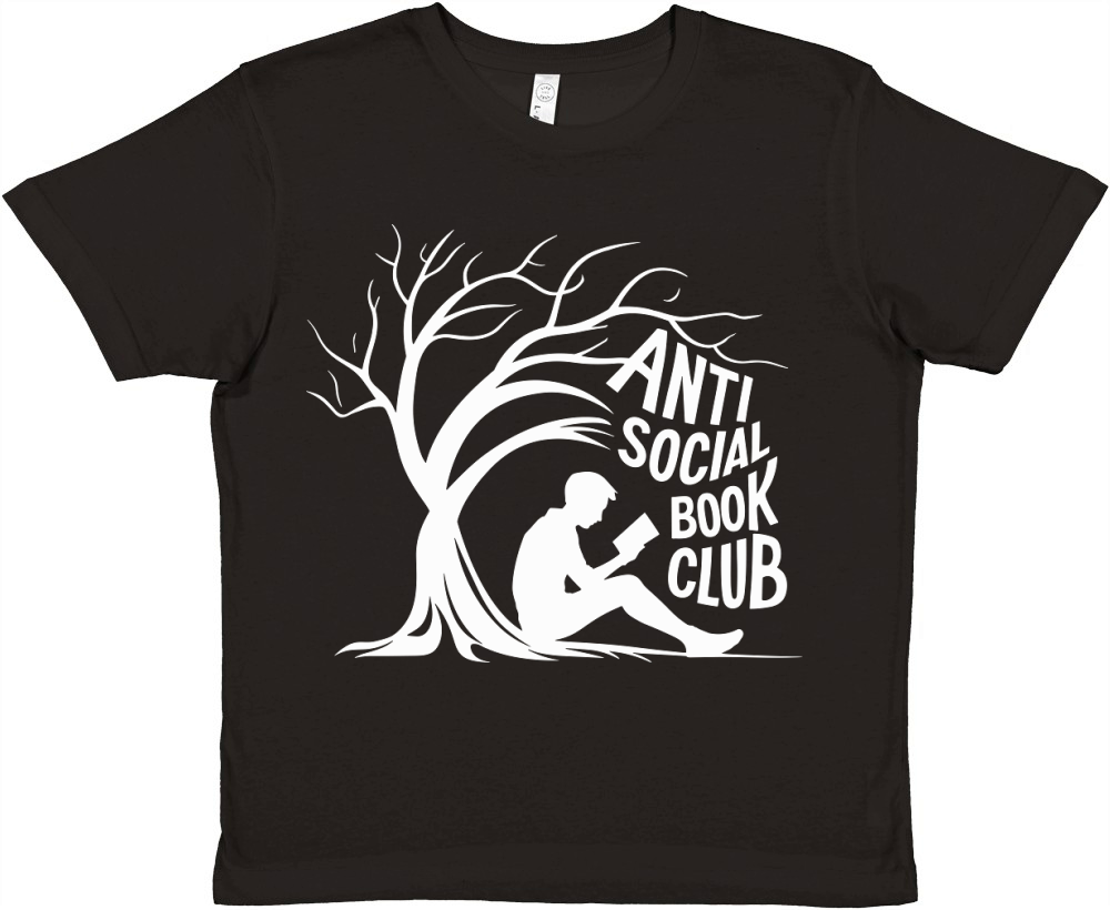 Anti Social Book Club Premium Kids Crewneck T-shirt