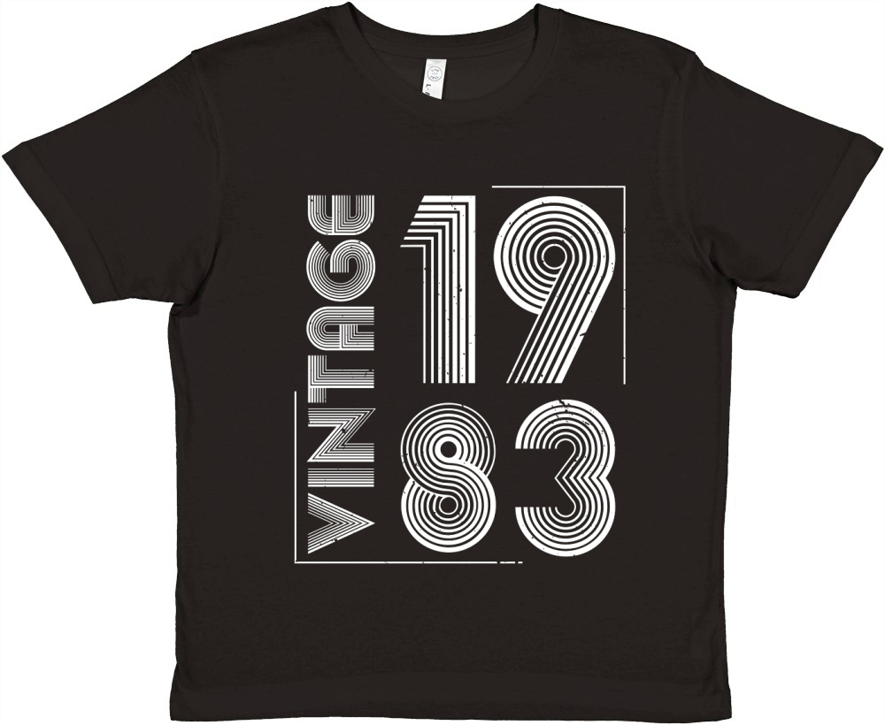 Vintage 1983 Premium Kids Crewneck T-shirt