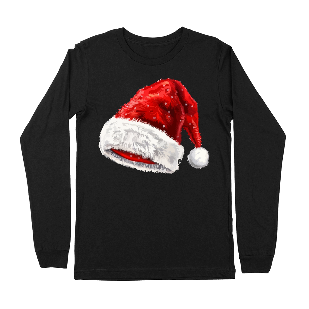 Christmas Santa Hat Premium Long Sleeve
