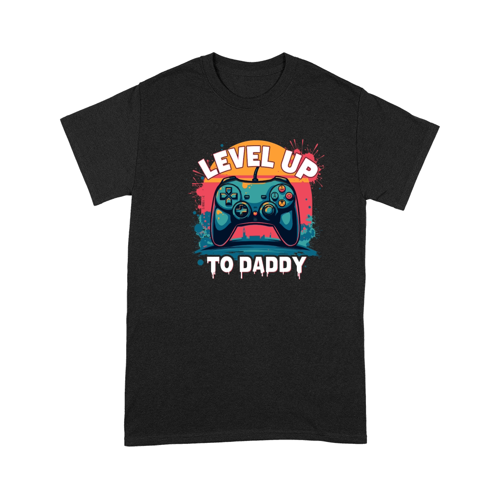 Leveled Up To Daddy 8 Premium T-shirt