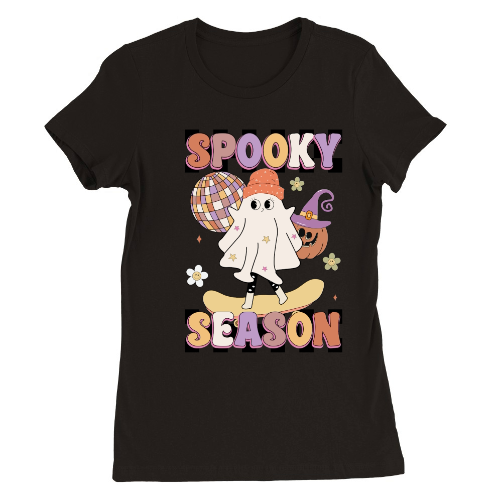 Spooky season Premium Womens Crewneck T-shirt
