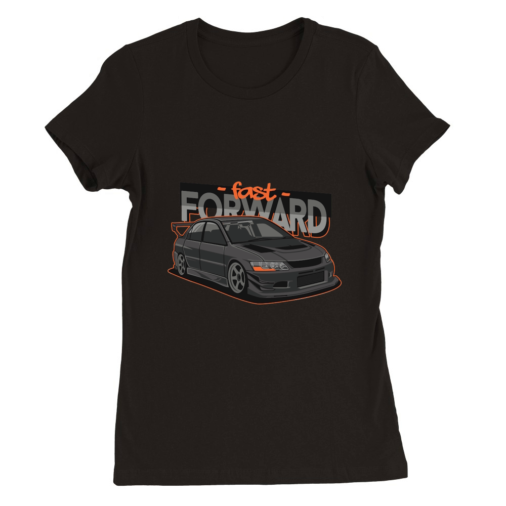 Vintage Car 9 Premium Womens Crewneck T-shirt