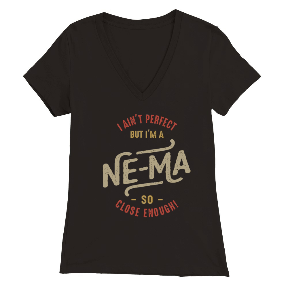 Perfect Ne-Ma Premium Womens V-Neck T-shirt