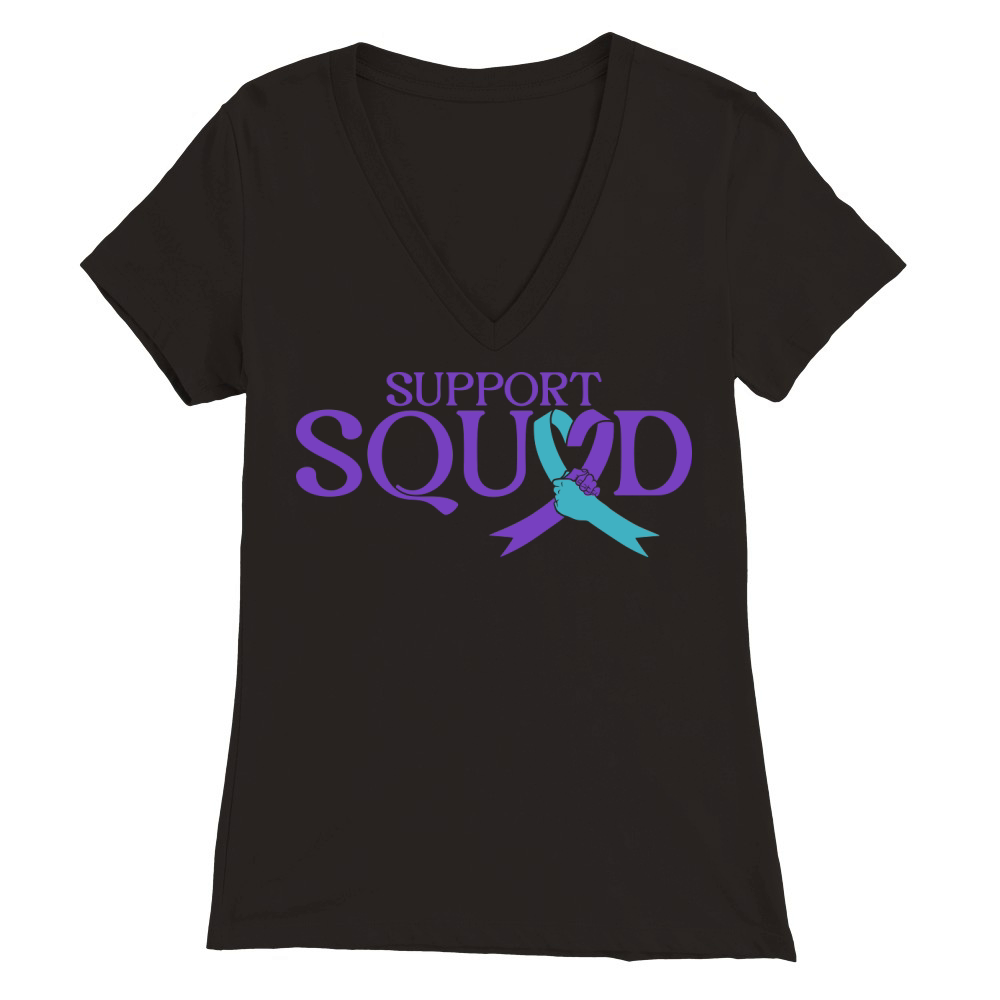 SUICIDE AWARENESS 5 Premium Womens V-Neck T-shirt