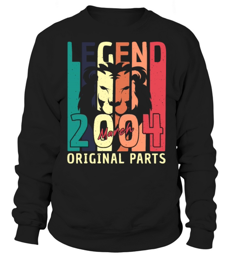 Gift Idea Vintage March 2004 Sweatshirt Unisex