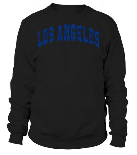 Los Angeles.distressed Sweatshirt Unisex
