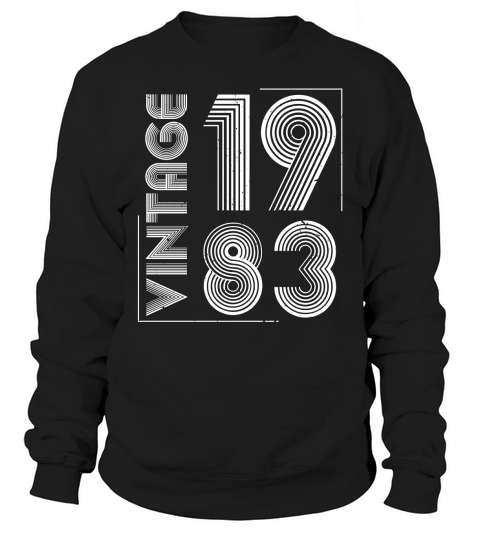 Vintage 1983 Sweatshirt Unisex