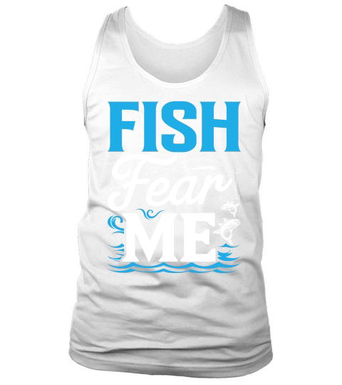 Fish fear me Tank Top Unisex