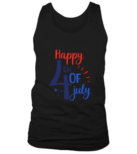 Happy 4th of july 7 Tank Top Unisex
