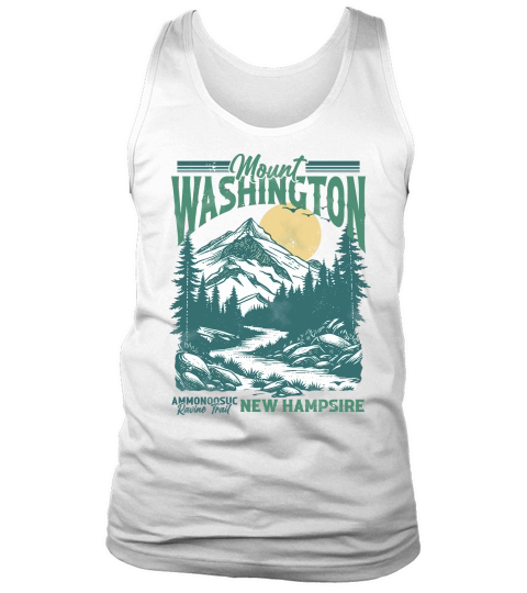 Mount Washington Ammonoosuc Ravine Trail New Hampshire Tank Top Unisex
