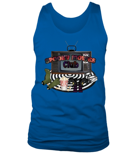 Spooky Movies Club Tank Top Unisex