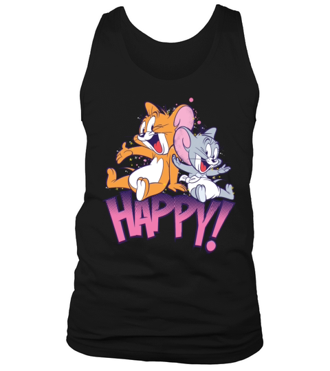 Tom and Jerry Happy Tank Top Unisex