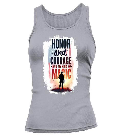 Honor and courage are my kind of magic 05 Tank top Woman