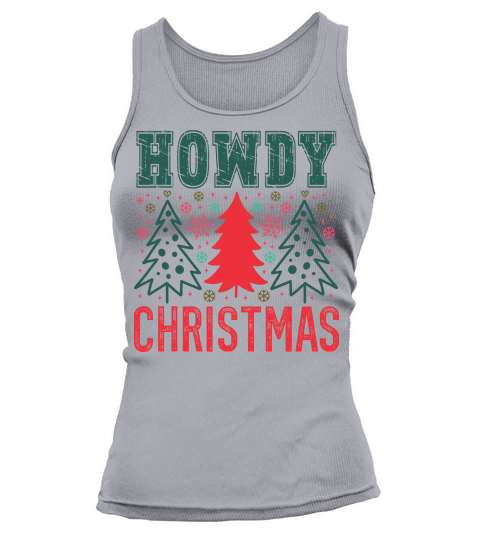 howdy christmas Tank top Woman