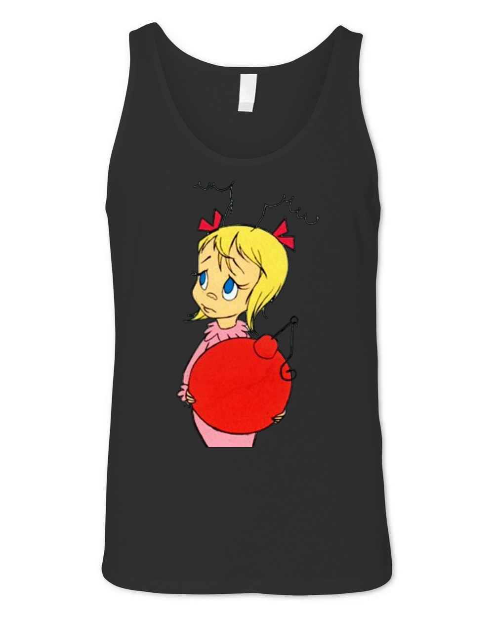 CINDY LOU WHO HOW THE GRINCH STOLE CHRISTMAS MERRY CHRISTMAS GRINCHMA Unisex Jersey Tank