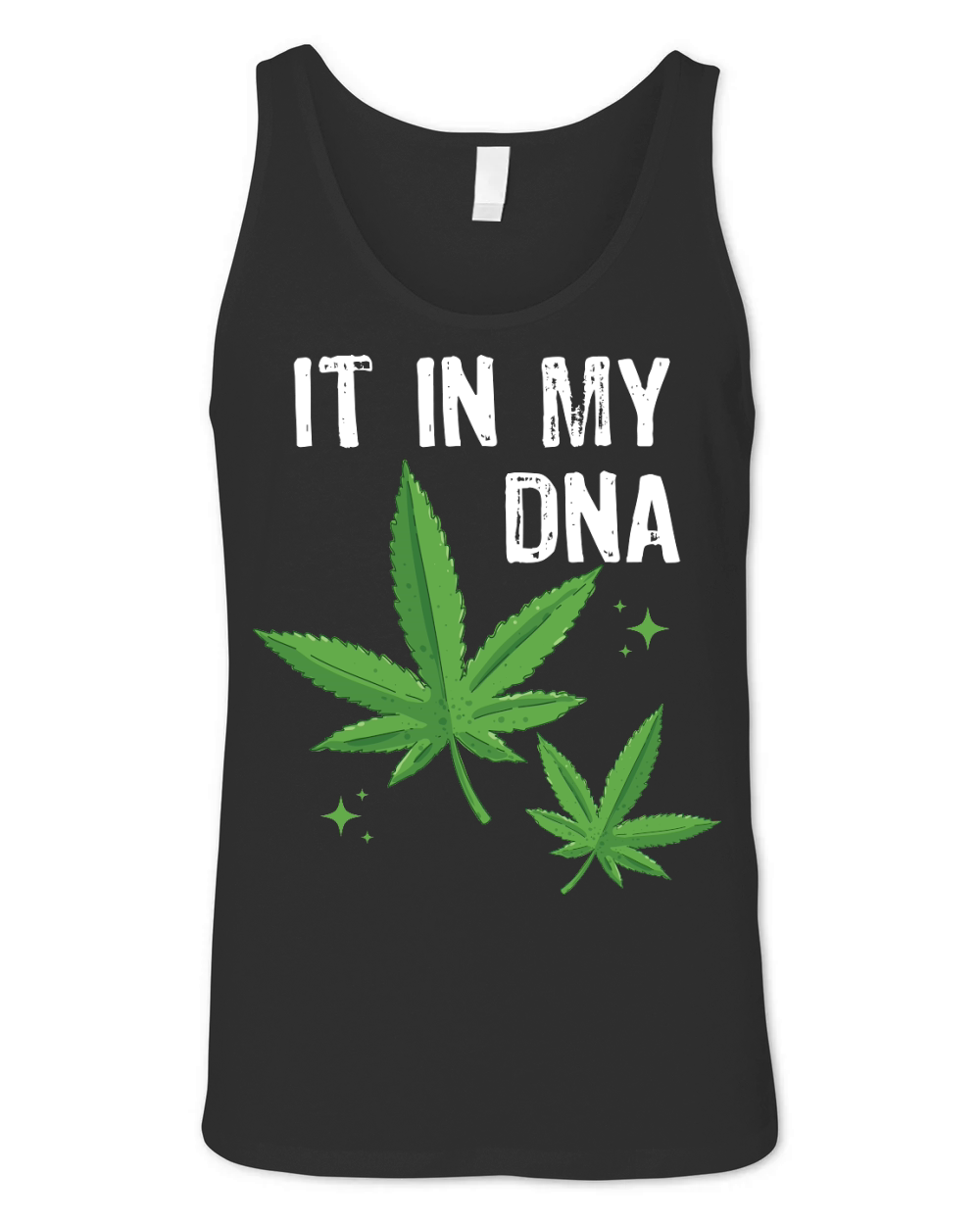 It in My DNA Weed Unisex Jersey Tank