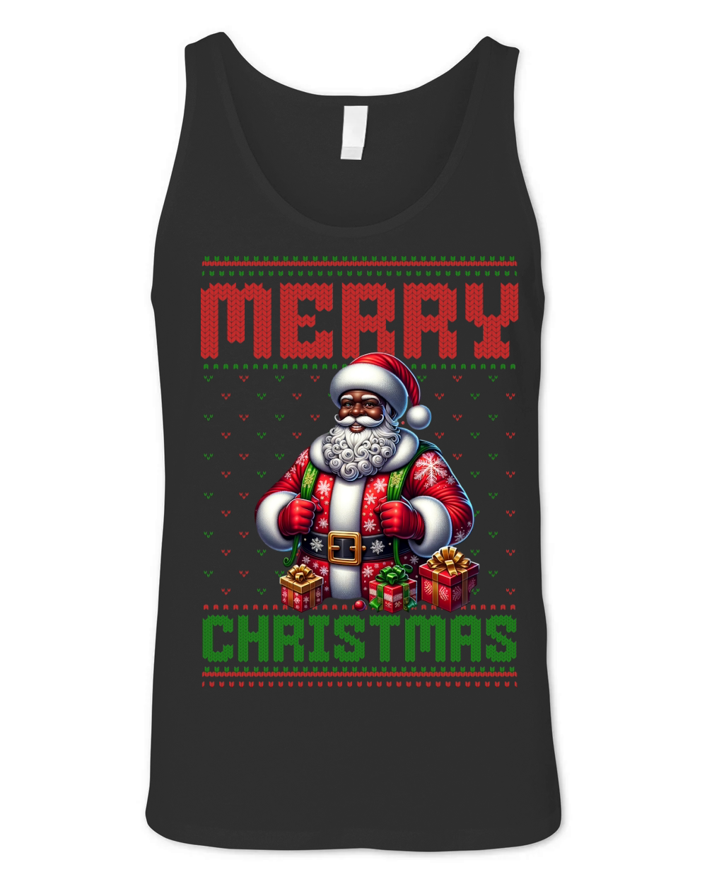 Merry christmas 59 43 Unisex Jersey Tank