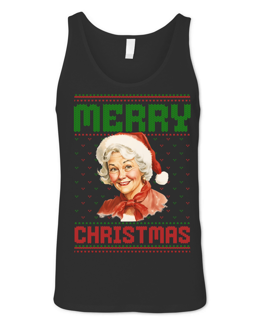 Merry christmas 59 54 Unisex Jersey Tank