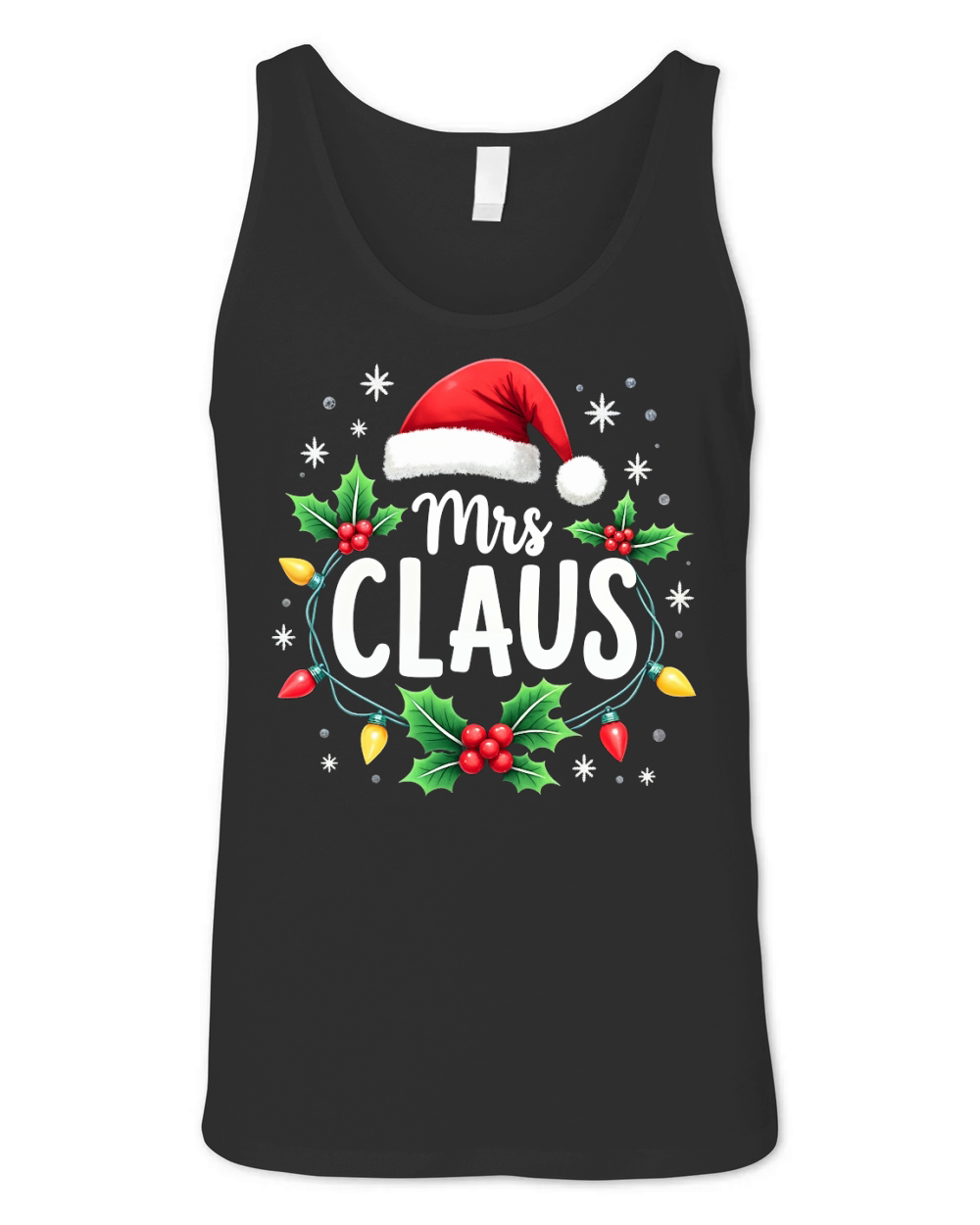 Mrs Claus 3 Unisex Jersey Tank