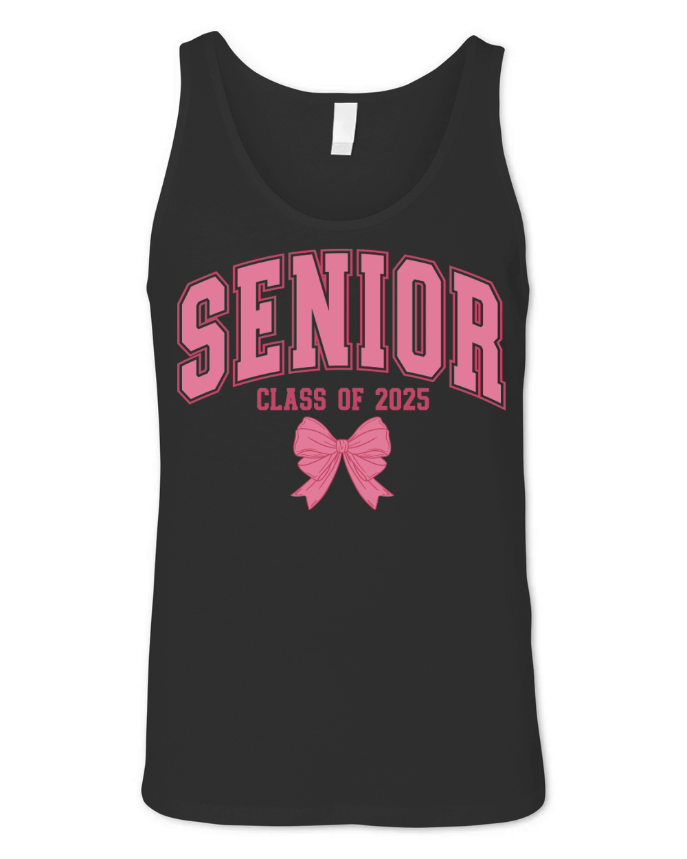 SeniorClassOf2025 Bow2 Unisex Jersey Tank