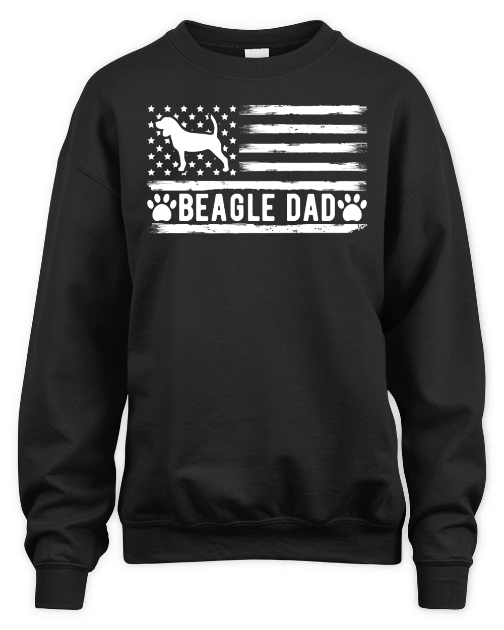 Beagle dad Unisex Premium Crewneck Sweatshirt