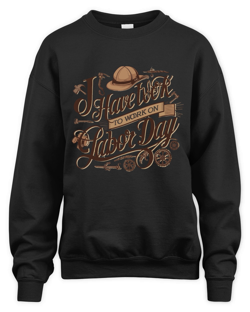 i have work on labor day Unisex Premium Crewneck Sweatshirt