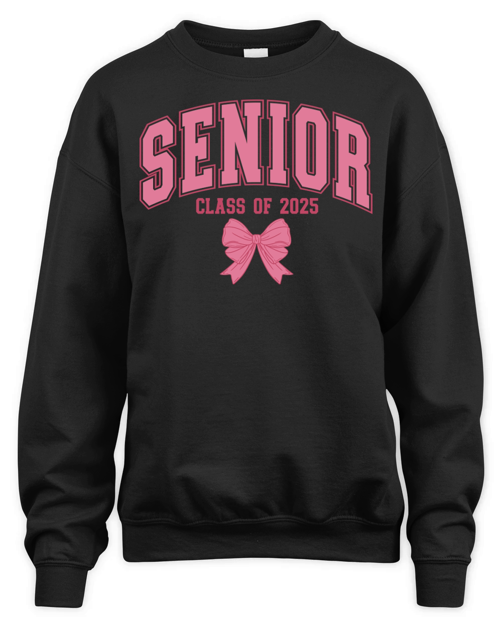 SeniorClassOf2025 Bow2 Unisex Premium Crewneck Sweatshirt