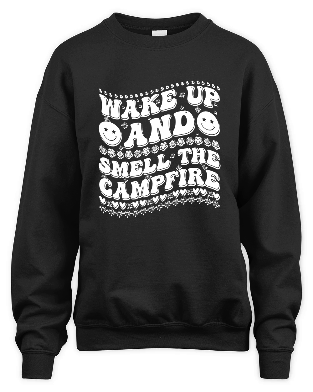 Wake up and smell the campfire 3 Unisex Premium Crewneck Sweatshirt