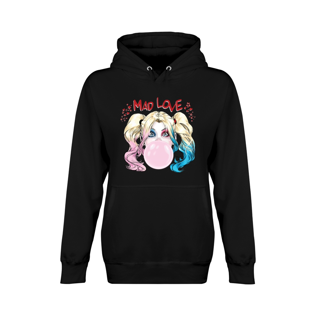 Harley Quinn Mad Love Unisex Premium Pullover Hoodie