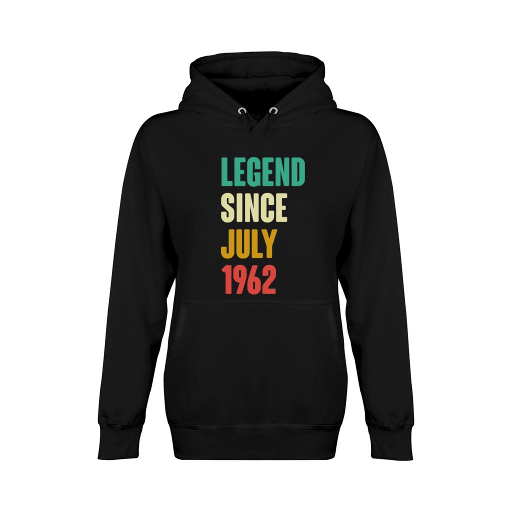 July 1962 60th Birthday 60 Years Old Bday Gift Me Unisex Premium Pullover Hoodie