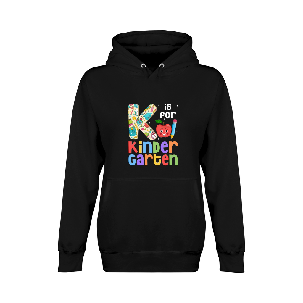K Is For Kindergarten Unisex Premium Pullover Hoodie