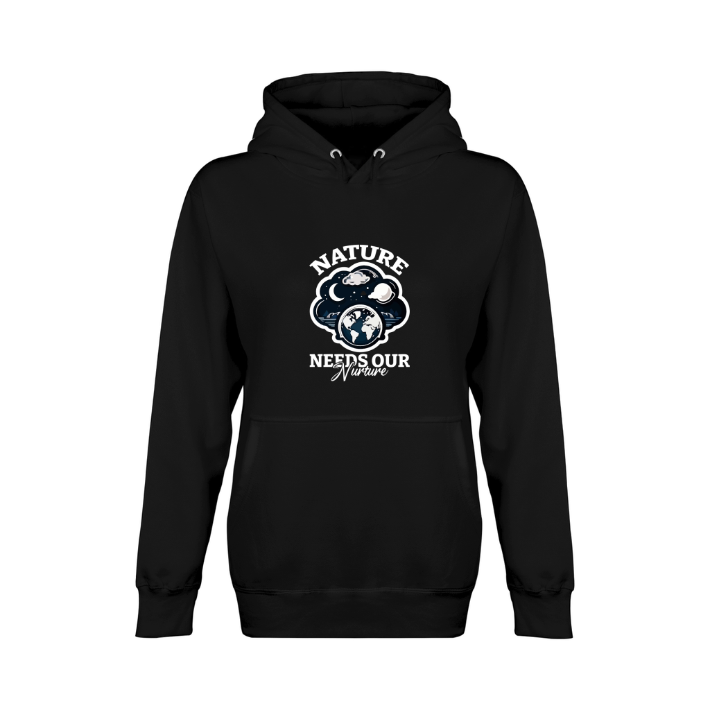 Nature needs our nurture Unisex Premium Pullover Hoodie