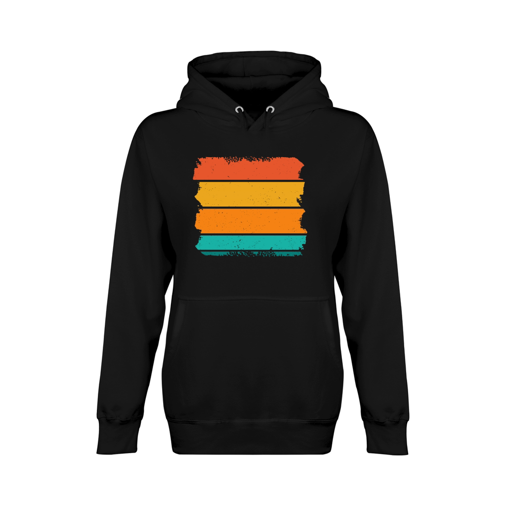 Vintage Retro Sunset (6) Unisex Premium Pullover Hoodie