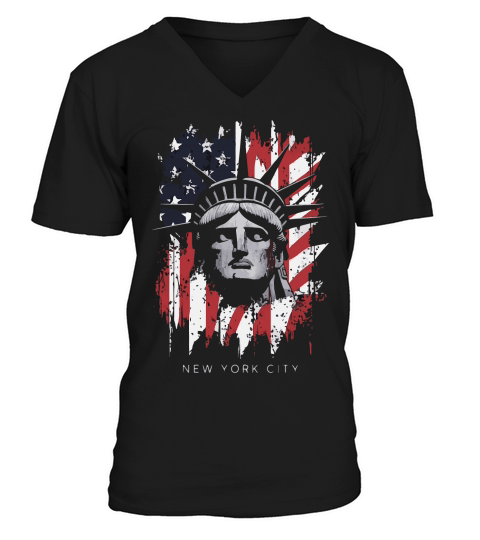 New york city V-Neck T-shirt