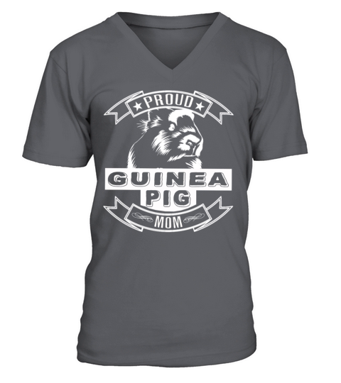 Proud Guinea Pig Mom Shirt V-Neck T-shirt