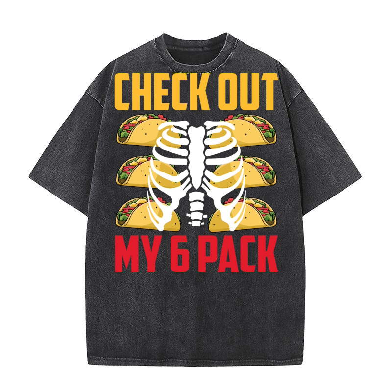 Check out my 6 Pack Washed T-Shirt