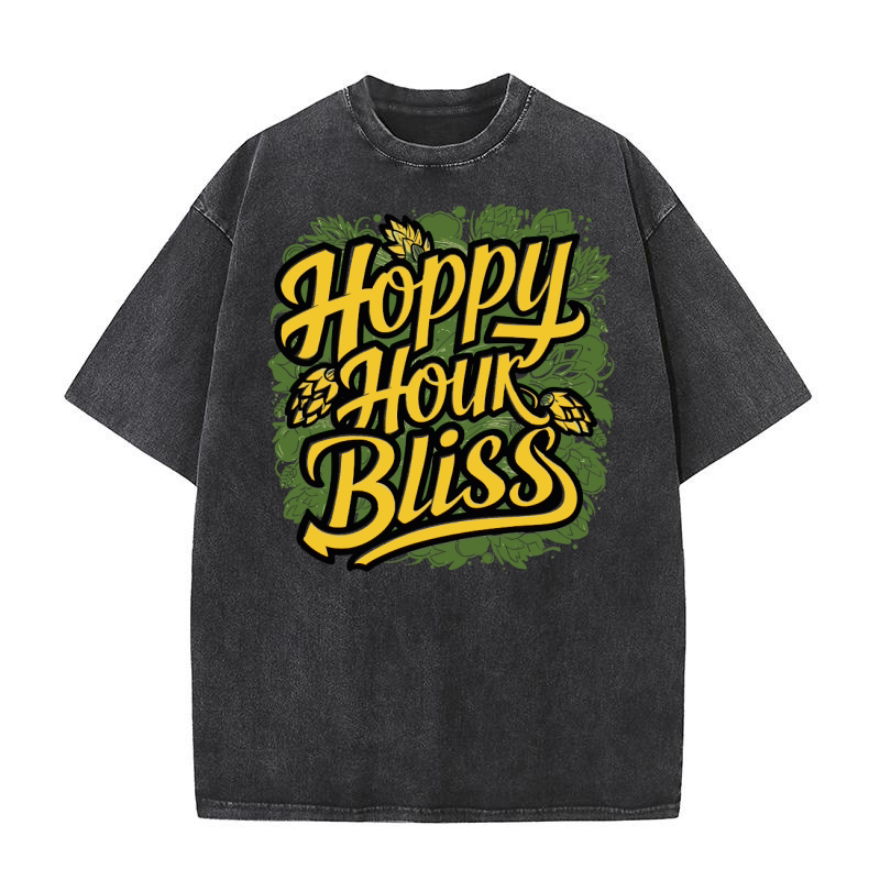 Hoppy Hour Bliss Washed T-Shirt