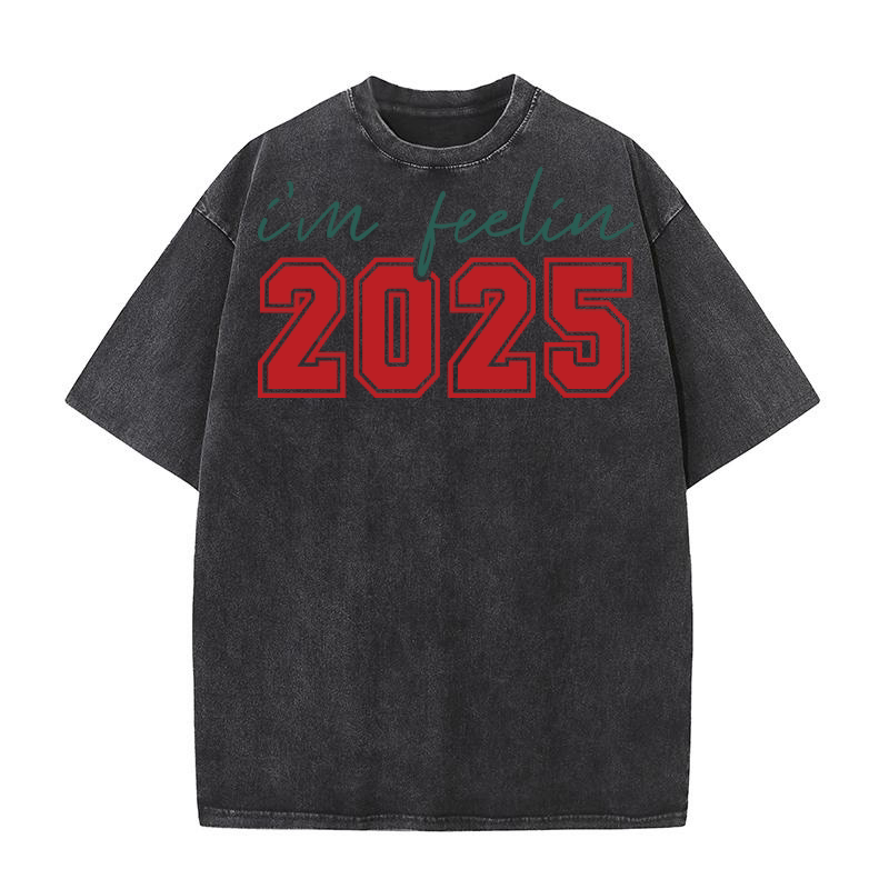 im feeling 2025 Washed T-Shirt