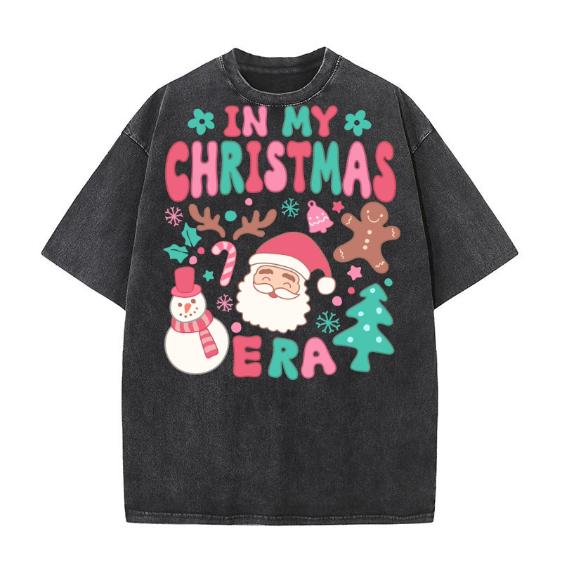 In My Christmas Era 14 Washed T-Shirt