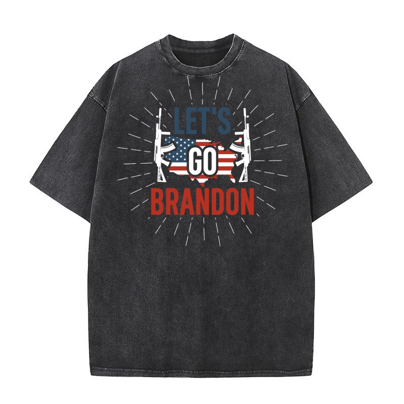 Lets go brandon veterans Washed T-Shirt