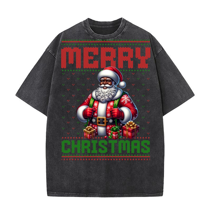 Merry christmas 59 43 Washed T-Shirt