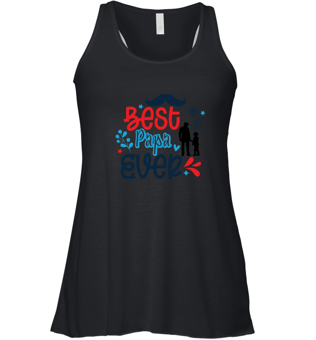 Best Papa Ever Women's Flowy Tank Top