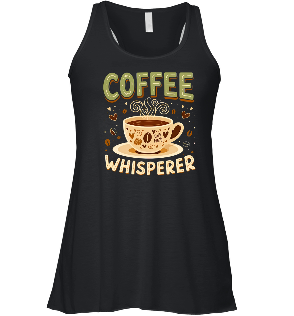 Coffee Whisperer Women's Flowy Tank Top