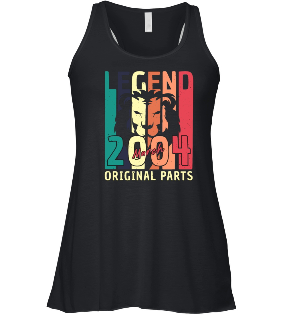 Gift Idea Vintage March 2004 Women's Flowy Tank Top