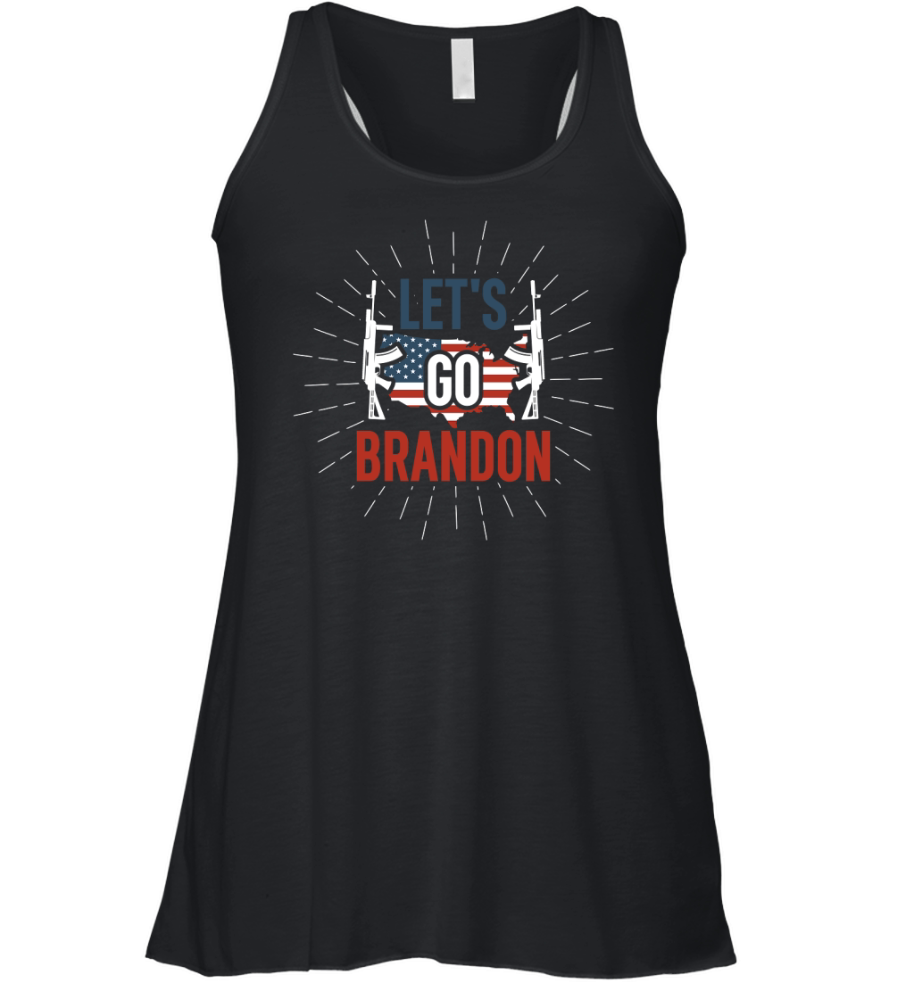 Lets go brandon veterans Women's Flowy Tank Top