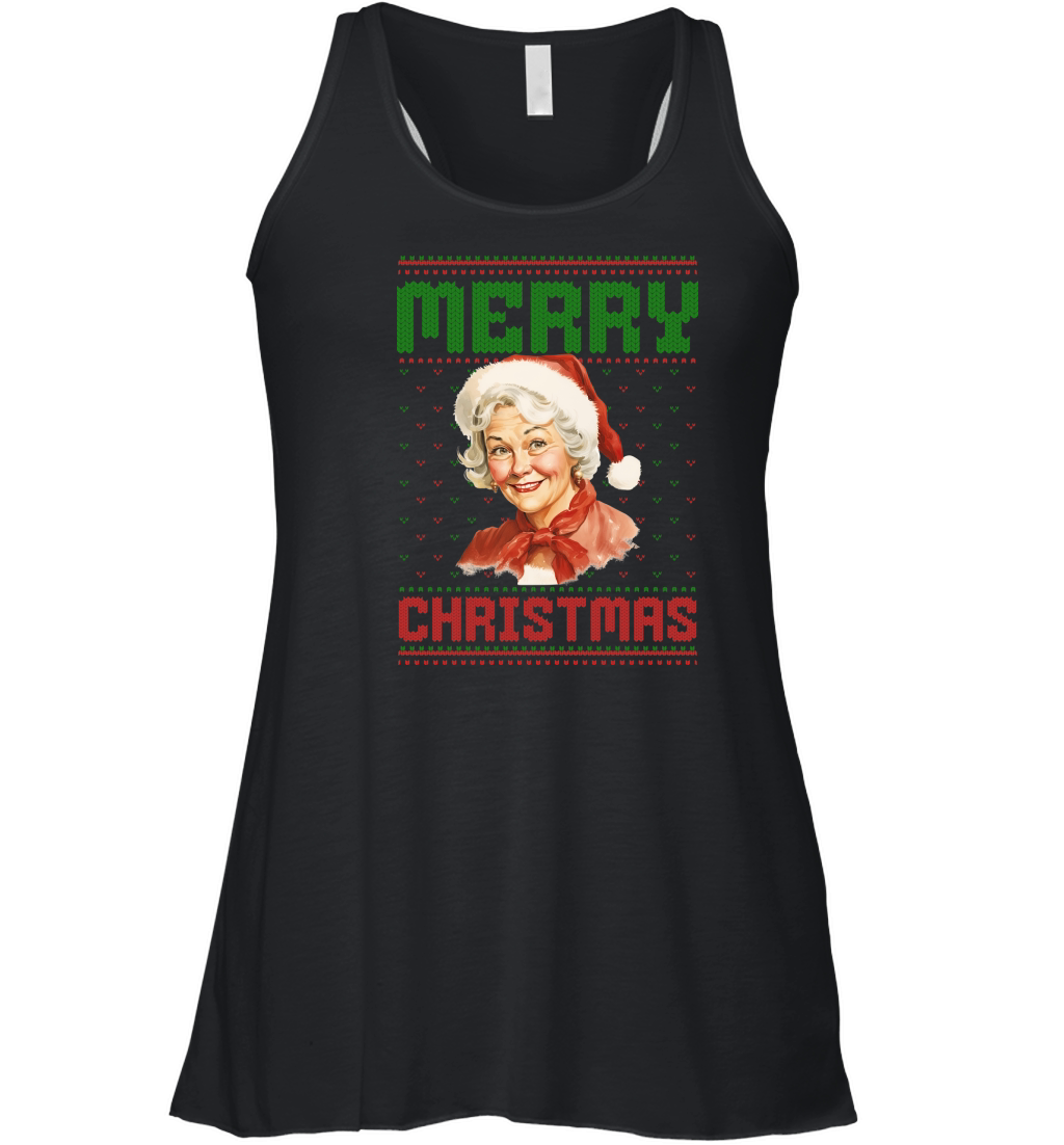 Merry christmas 59 54 Women's Flowy Tank Top